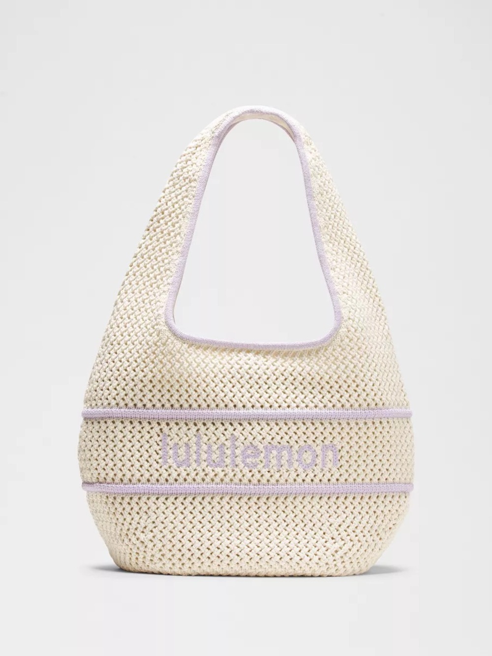 Lululemon Cotton Crochet Shoulder Bag